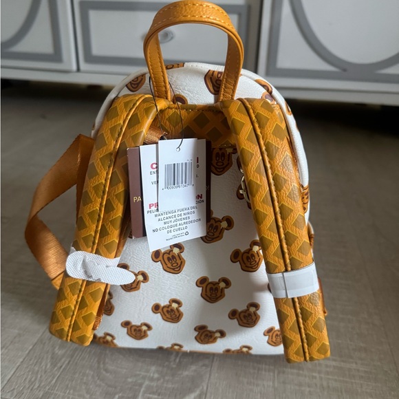 Loungefly Mickey Waffle Mini Backpack NEW main image 4